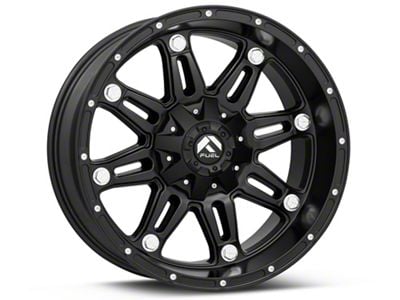 Fuel Wheels Hostage Matte Black 6-Lug Wheel; 20x10; -24mm Offset (16-24 Titan XD)