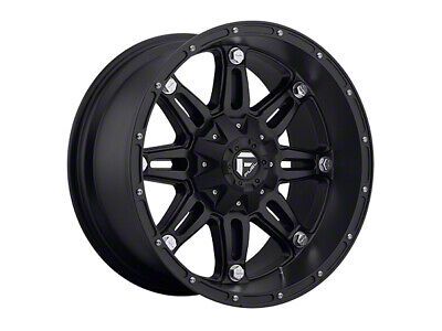 Fuel Wheels Hostage Matte Black 6-Lug Wheel; 20x9; 19mm Offset (16-24 Titan XD)