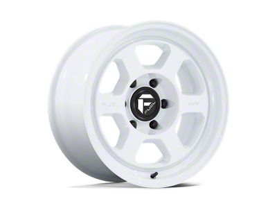 Fuel Wheels Hype Gloss White 6-Lug Wheel; 18x8.5; -10mm Offset (16-24 Titan XD)