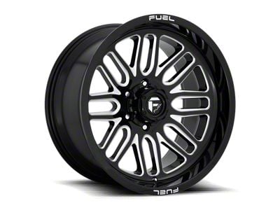 Fuel Wheels Ignite Gloss Black Milled 6-Lug Wheel; 20x9; 19mm Offset (16-24 Titan XD)