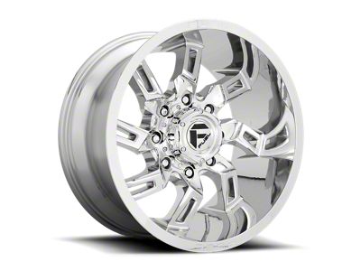 Fuel Wheels Lockdown Chrome 6-Lug Wheel; 22x10; -18mm Offset (16-24 Titan XD)