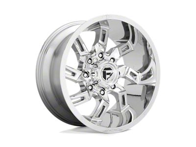 Fuel Wheels Lockdown Chrome 6-Lug Wheel; 20x10; -18mm Offset (16-24 Titan XD)