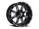 Fuel Wheels Maverick Gloss Black Milled 6-Lug Wheel; 18x9; -13mm Offset (16-24 Titan XD)