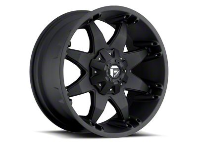 Fuel Wheels Octane Matte Black 6-Lug Wheel; 18x9; -12mm Offset (16-24 Titan XD)