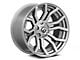 Fuel Wheels Rage Platinum Brushed Gunmetal 6-Lug Wheel; 20x10; -18mm Offset (16-24 Titan XD)