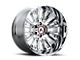 Fuel Wheels Rebar Gloss Black Milled 6-Lug Wheel; 22x12; -44mm Offset (16-24 Titan XD)