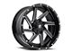 Fuel Wheels Renegade Matte Black Milled 6-Lug Wheel; 22x12; -44mm Offset (16-24 Titan XD)