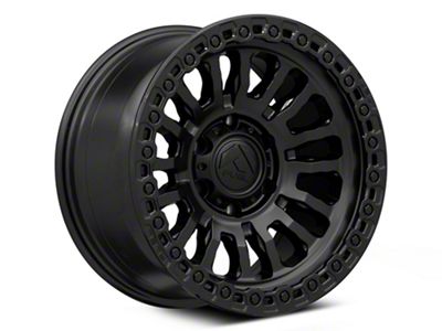 Fuel Wheels Rincon Matte Black with Gloss Black Lip 6-Lug Wheel; 18x9; -12mm Offset (16-24 Titan XD)