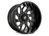 Fuel Wheels Runner Gloss Black Milled 6-Lug Wheel; 20x9; 1mm Offset (16-24 Titan XD)