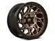 Fuel Wheels Runner OR Bronze with Black Ring 6-Lug Wheel; 18x9; 1mm Offset (16-24 Titan XD)