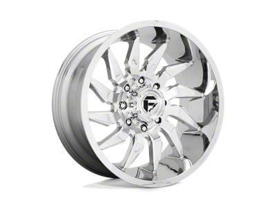 Fuel Wheels Saber Chrome 6-Lug Wheel; 22x10; -18mm Offset (16-24 Titan XD)