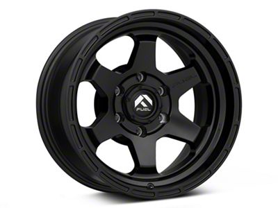 Fuel Wheels Shok Matte Black 6-Lug Wheel; 18x9; -12mm Offset (16-24 Titan XD)