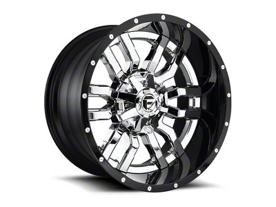 Fuel Wheels Sledge Chrome 6-Lug Wheel; 20x10; -18mm Offset (16-24 Titan XD)