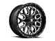 Fuel Wheels Titan Gloss Black Milled 6-Lug Wheel; 20x9; 1mm Offset (16-24 Titan XD)