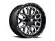 Fuel Wheels Titan Gloss Black Milled 6-Lug Wheel; 22x10; -18mm Offset (16-24 Titan XD)