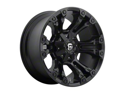 Fuel Wheels Vapor Matte Black 6-Lug Wheel; 18x9; 1mm Offset (16-24 Titan XD)
