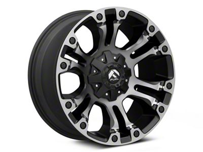 Fuel Wheels Vapor Matte Black with Gray Tint 6-Lug Wheel; 18x9; 1mm Offset (16-24 Titan XD)