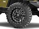 Fuel Wheels Triton Gloss Black Milled Wheel; 20x12 (97-06 Jeep Wrangler TJ)