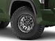 Fuel Wheels Ammo Matte Gunmetal with Black Bead Ring 6-Lug Wheel; 18x9; 20mm Offset (22-24 Tundra)