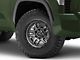 Fuel Wheels Ammo Matte Gunmetal with Black Bead Ring 6-Lug Wheel; 18x9; 1mm Offset (22-24 Tundra)