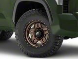 Fuel Wheels Anza Matte Bronze with Black Ring 6-Lug Wheel; 18x9; 20mm Offset (22-24 Tundra)