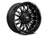 Fuel Wheels Arc Gloss Black Milled 5-Lug Wheel; 20x9; 1mm Offset (07-13 Tundra)