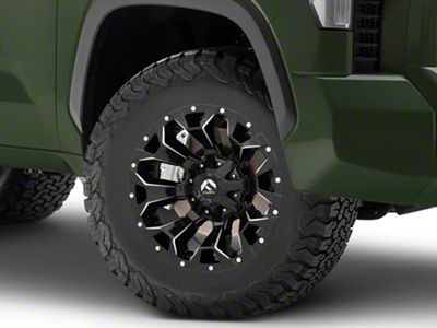 Fuel Wheels Assault Gloss Black Milled 6-Lug Wheel; 18x9; 19mm Offset (22-24 Tundra)