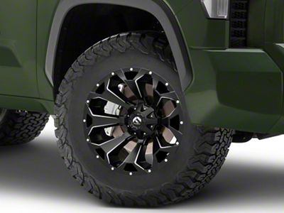 Fuel Wheels Assault Matte Black Milled 6-Lug Wheel; 18x9; -13mm Offset (22-24 Tundra)