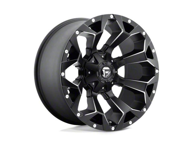 Fuel Wheels Assault Matte Black Milled 5-Lug Wheel; 18x9; 20mm Offset (14-21 Tundra)