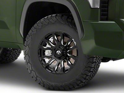 Fuel Wheels Blitz Gloss Black Milled 6-Lug Wheel; 17x9; -12mm Offset (22-24 Tundra)