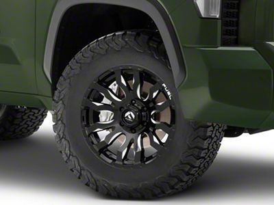 Fuel Wheels Blitz Gloss Black Milled 6-Lug Wheel; 18x9; -12mm Offset (22-24 Tundra)