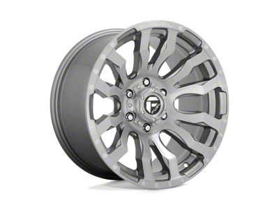 Fuel Wheels Blitz Platinum 6-Lug Wheel; 20x12; -44mm Offset (22-24 Tundra)