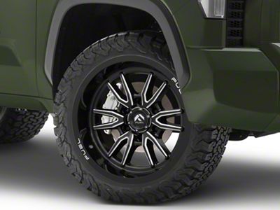 Fuel Wheels Clash Gloss Black Milled 6-Lug Wheel; 22x10; -18mm Offset (22-24 Tundra)