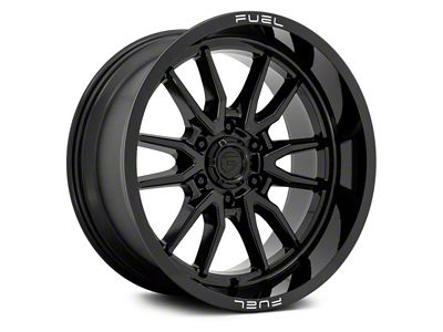 Fuel Wheels Clash Gloss Black 6-Lug Wheel; 20x9; 1mm Offset (22-24 Tundra)