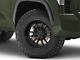 Fuel Wheels Clash Matte Black Double Dark Tint 6-Lug Wheel; 18x9; 1mm Offset (22-24 Tundra)