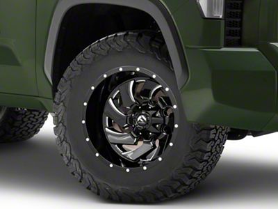Fuel Wheels Cleaver Gloss Black Milled 6-Lug Wheel; 18x9; 20mm Offset (22-24 Tundra)
