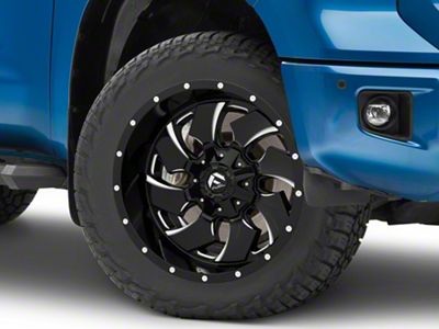 Fuel Wheels Cleaver Gloss Black Milled 5-Lug Wheel; 22x10; -18mm Offset (14-21 Tundra)