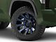 Fuel Wheels Contra Gloss Black with Blue Tinted Clear 6-Lug Wheel; 20x9; 20mm Offset (22-24 Tundra)