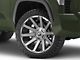 Fuel Wheels Contra Platinum Brushed Gunmetal with Tinted Clear 6-Lug Wheel; 22x10; -19mm Offset (22-24 Tundra)