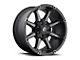 Fuel Wheels Coupler Matte Black Double Dark Tint 6-Lug Wheel; 18x9; 1mm Offset (22-24 Tundra)