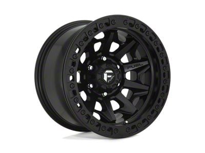 Fuel Wheels Covert Beadlock Matte Black 5-Lug Wheel; 17x9; -15mm Offset (14-21 Tundra)