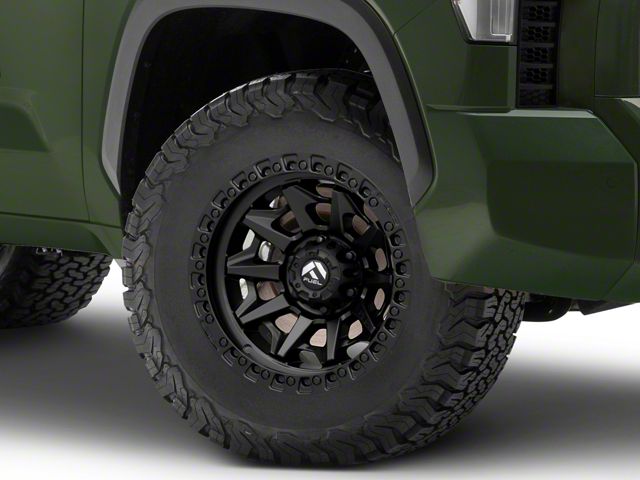 Fuel Wheels Covert Matte Black 6-Lug Wheel; 18x9; -12mm Offset (22-24 Tundra)