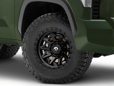 Fuel Wheels Covert Matte Black 6-Lug Wheel; 18x9; 1mm Offset (22-24 Tundra)