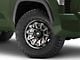 Fuel Wheels Covert Matte Gunmetal with Black Bead Ring 6-Lug Wheel; 20x10; -18mm Offset (22-24 Tundra)