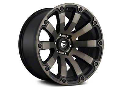 Fuel Wheels Diesel Matte Black Double Dark Tint 5-Lug Wheel; 20x9; 20mm Offset (14-21 Tundra)