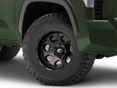 Fuel Wheels Enduro Matte Black 6-Lug Wheel; 17x9; -12mm Offset (22-24 Tundra)