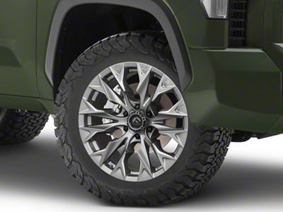 Fuel Wheels Flame Platinum 6-Lug Wheel; 20x10; -18mm Offset (22-24 Tundra)