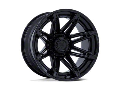 Fuel Wheels Fusion Forged Brawl Matte Black with Gloss Black Lip 6-Lug Wheel; 20x10; -18mm Offset (22-24 Tundra)