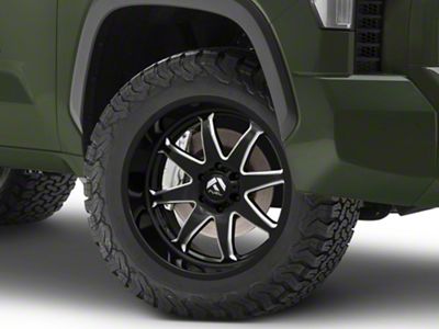 Fuel Wheels Hammer Gloss Black Milled 6-Lug Wheel; 20x10; -18mm Offset (22-24 Tundra)