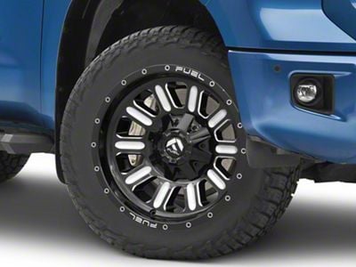 Fuel Wheels Hardline Gloss Black Milled 5-Lug Wheel; 20x10; -18mm Offset (14-21 Tundra)